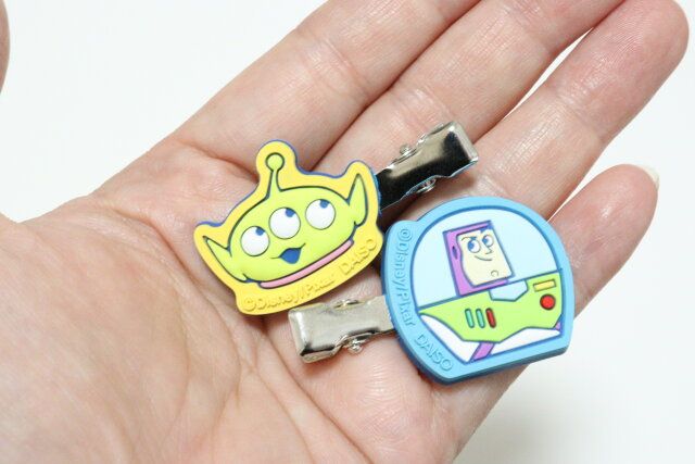 前髪クリップ（トイ・ストーリー）A エイリアン バズ・ライトイヤー