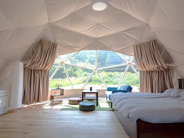 【山形県川西町】自然豊かな地域に佇むグランピングのできる古民家宿「いにしえの宿おへそ」オープン！