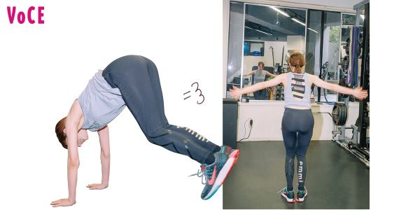 一気に心拍数が上がるバーピージャンプ