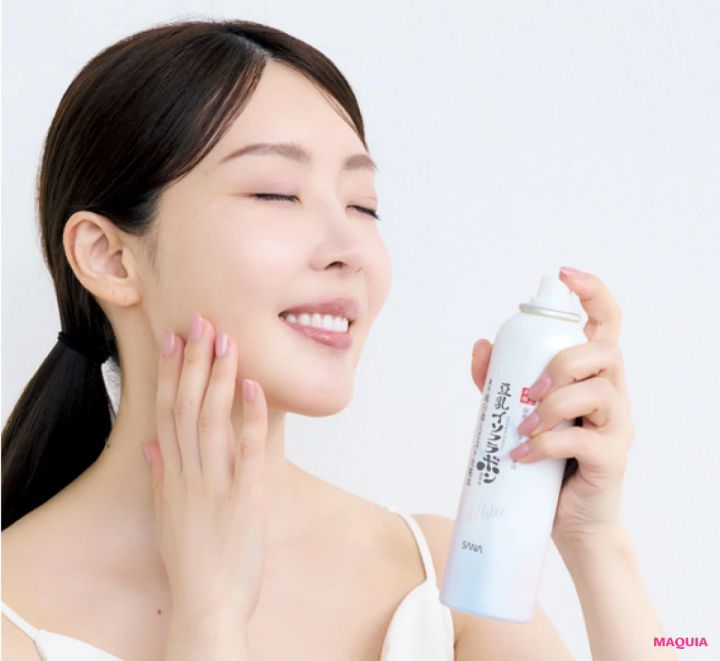 スキンケア おすすめ 敏感 炎症 くすみ 大野真理子 サナ なめらか本舗 マイクロ純白ミスト化粧水 