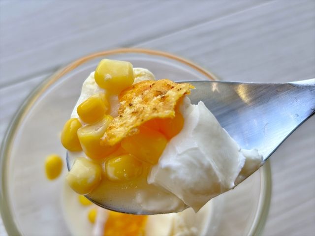 新感覚ひんやりナチョス スプーンアップ