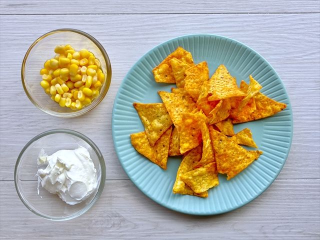 新感覚ひんやりナチョス 材料