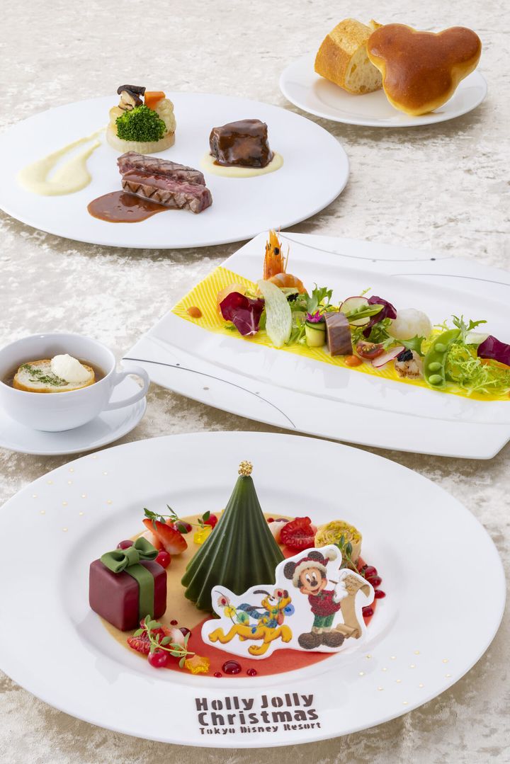 ドリーマーズ・ラウンジ_“ディズニー・クリスマス” ディナーセット