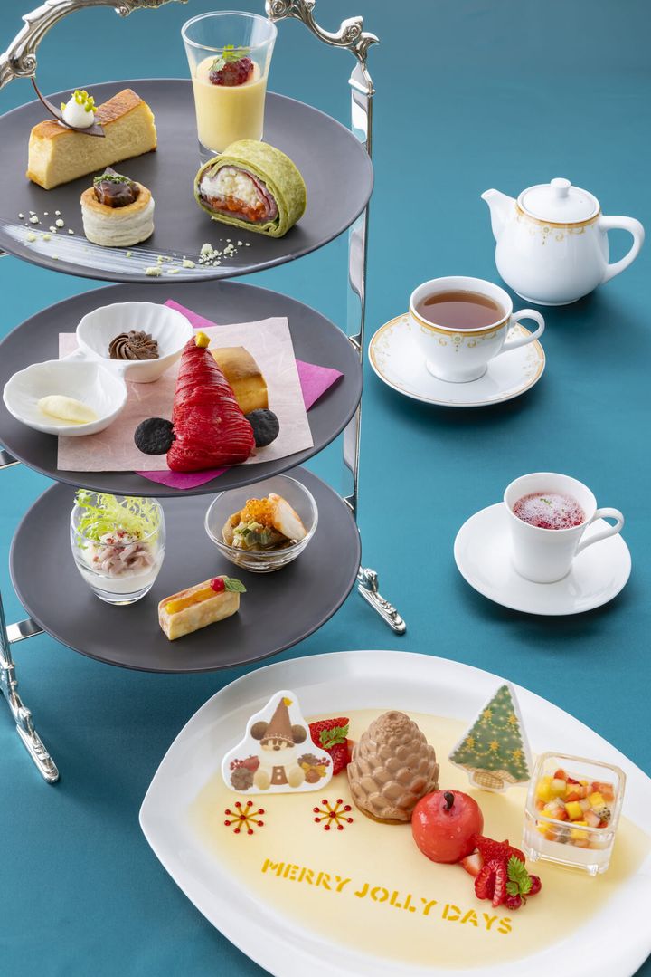 ドリーマーズ・ラウンジ_“ディズニー・クリスマス” アフタヌーンティーセット