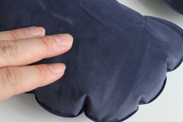 らくらくエアー枕（くるんとフィット） 素材感