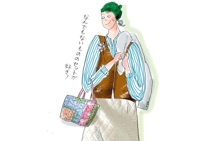 70歳から始めるおしゃれ！「白いスカートで優雅な気分」【本田葉子さん】キルティングのスカート