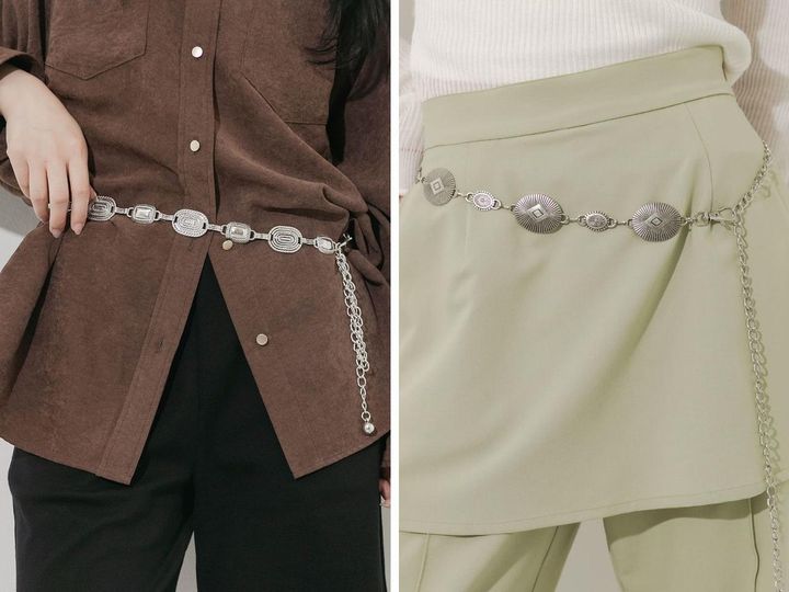 画像: 「コンチョチェーンベルト」各￥2,750 出典：スメリー