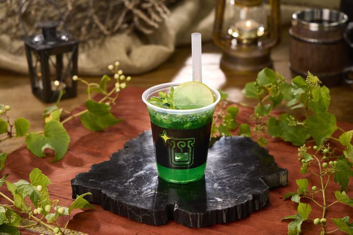 回復グレートキウイ、紫蘇、はちみつ、ソーダ