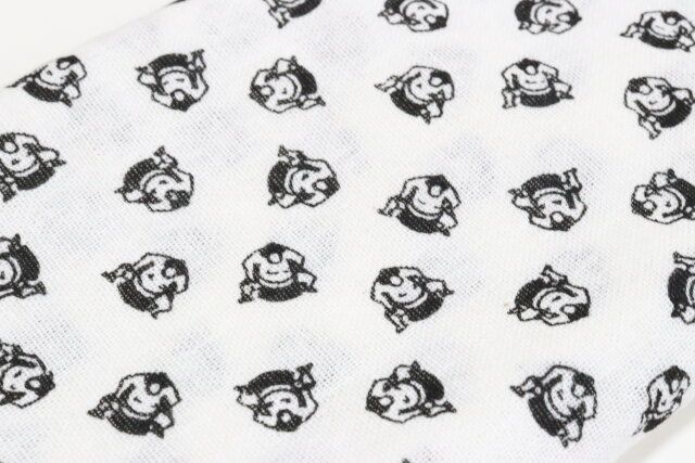 手ぬぐい（相撲単色） 生地感