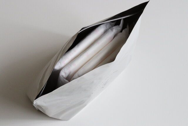 置き型サニタリーバッグ 収納力