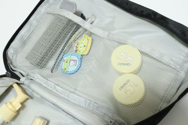 トラベルポーチ メッシュポケット