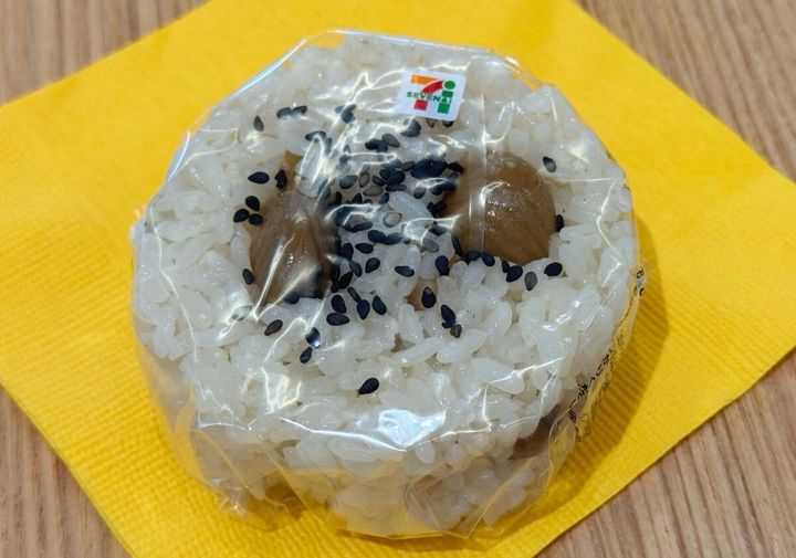 栗炊き込みご飯おむすび