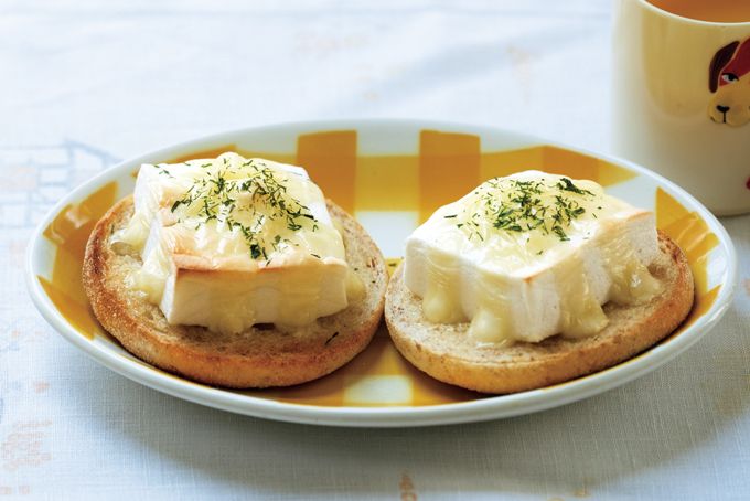 育脳ごはん「はんぺんのふわふわマフィントースト＆オレンジジュース」【最新号からちょっと見せ】の画像1