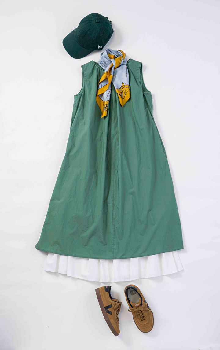 1枚で着るだけじゃもったいない！ワンピースのレイヤードコーデ例3選