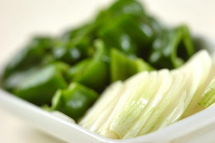 豆腐とツナの卵とじの下準備2