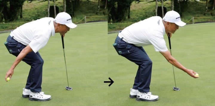 「ボールを手で転がして…」パッティングが苦手な人はこのレッスンを試してみて