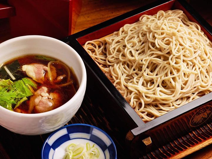 代々木八幡『そば處大野屋 元代々木町店』の「鴨せいろ」