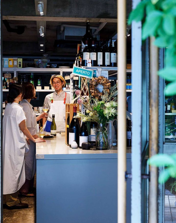 代々木上原『Quindi』の内観