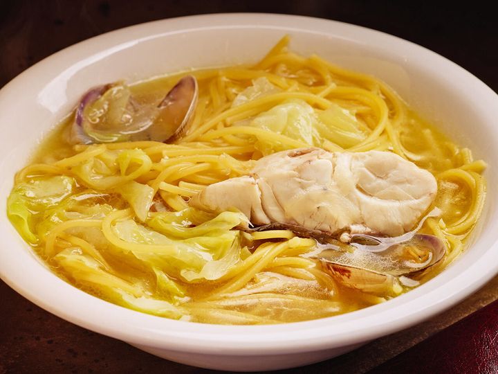 代々木上原『ニューウェルファンカフェ』の「スープパスタ」