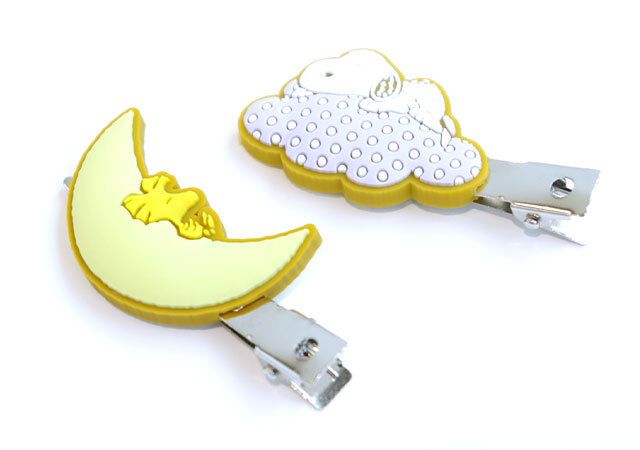 宝島社ムック付録SNOOPY ふわふわBIGポーチ ＆ すやすや前髪クリップ2個セット BOOK7