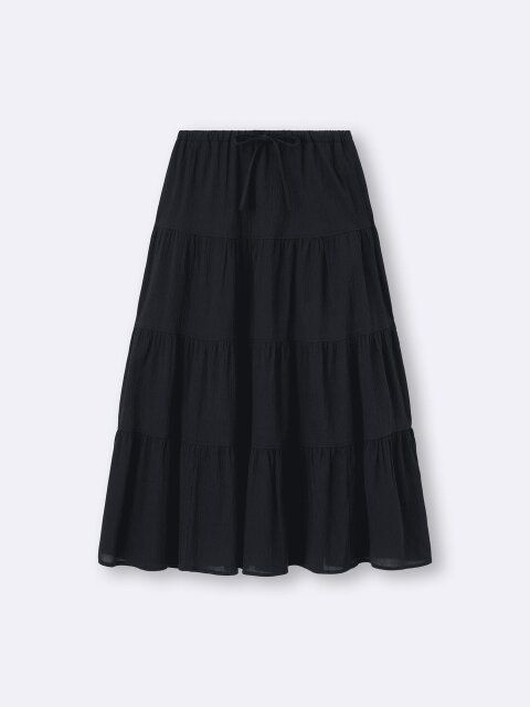 ティアードマキシスカート