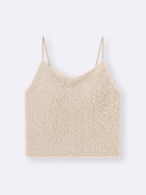 ブラフィールクロップドフェザーキャミソール