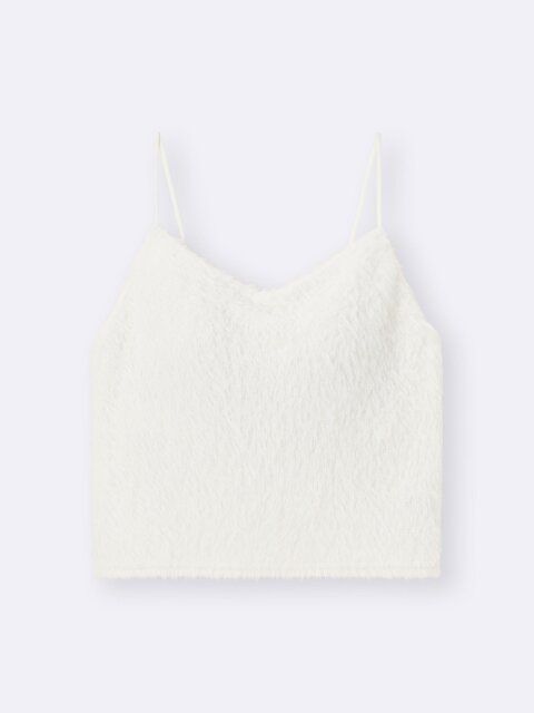 ブラフィールクロップドフェザーキャミソール