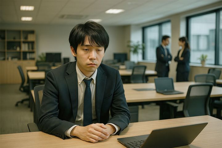 Z世代の会社員イメージ
