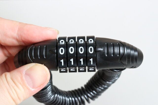 ダイヤルワイヤーロック 初期設定