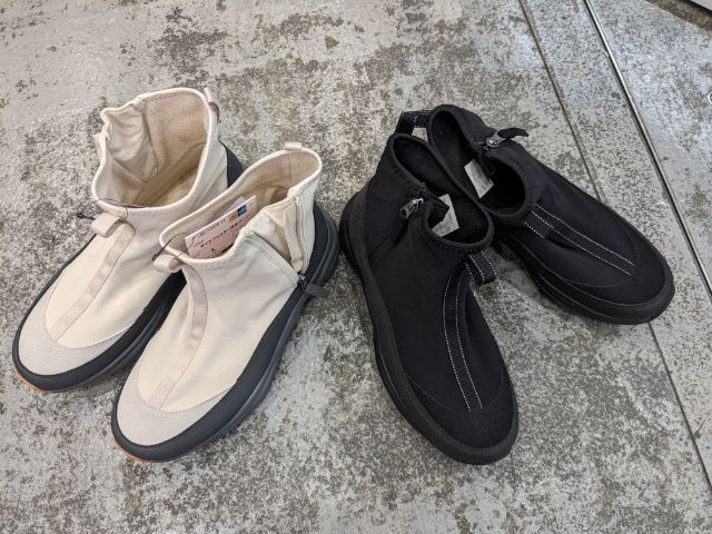 2つのサイドファスナー防水ブーツ