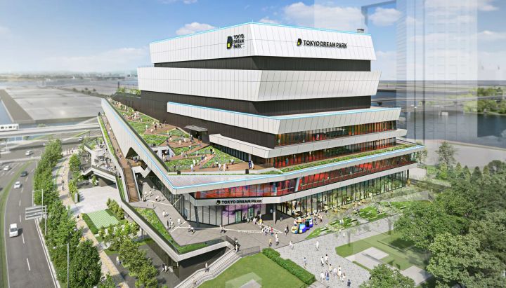 東京ドリームパークの発表によると、EXシアター有明は2026年4月開業予定。客席数は最大1546席だといいます。