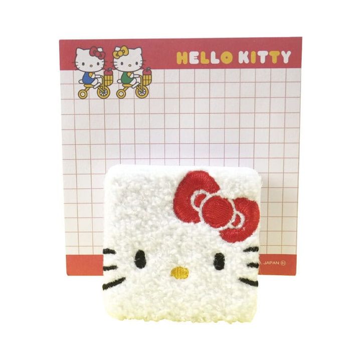 もこもこクリップ付きメモ ※クリップのサイズ［H9.5×W7.8×D1.8］￥880