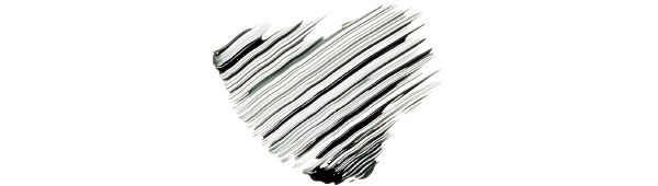 やわらかな液で、乾きも早い。深みのあるブラックだから存在感バッチリ。