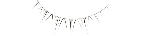 繊細に付着していくけれど、BEFOREと比べると明らかに長さと存在感が。