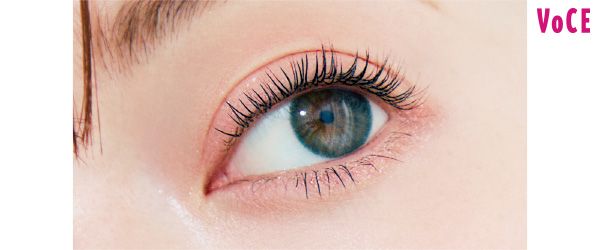 下まつ毛は黒目の下だけ！