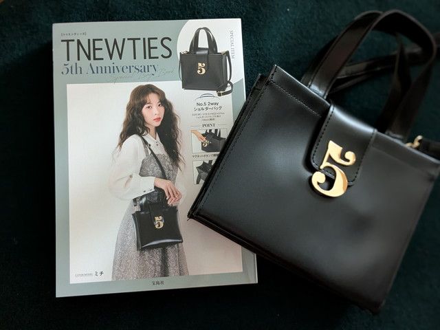 TNEWTIES」5周年記念初ムック本♡高見え2wayバッグが付録になっ
