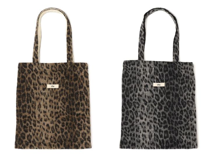 画像: 「レオパード トート バッグ」各￥6,600【ウーア ✕ シップス】 出典：シップス