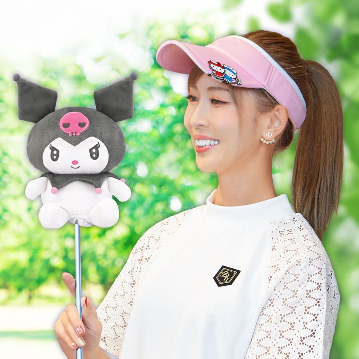キティちゃんがヘッドカバーに！好きなサンリオキャラクターと一緒にゴルフを楽しもう