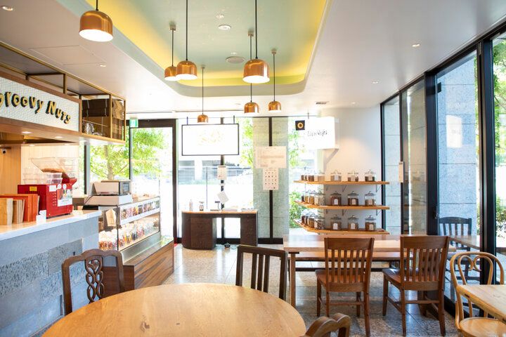 挽きたてのアーモンドバターが香る朝食♪横浜のナッツ専門店「Groovy Nuts Cafe」