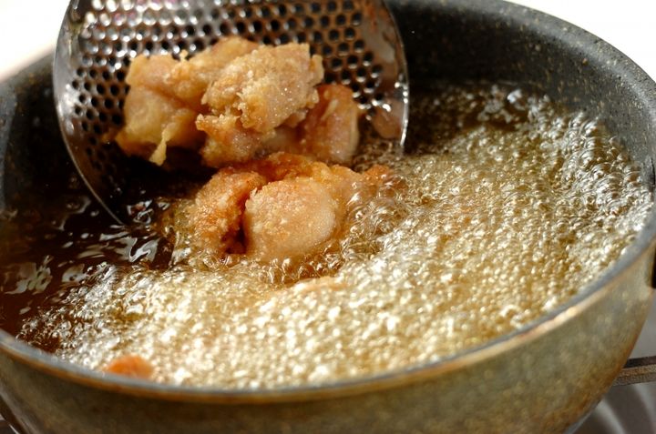塩漬け鶏の唐揚げの作り方3