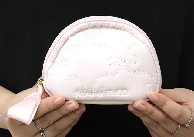 宝島社ムック付録Maison de FLEUR Ribbon Accessory Case Book2