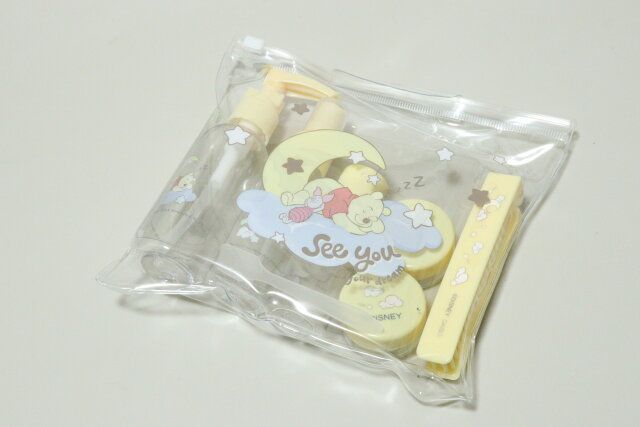 ダイソーの詰め替え容器セット（くまのプーさん）DC9のビジュアル