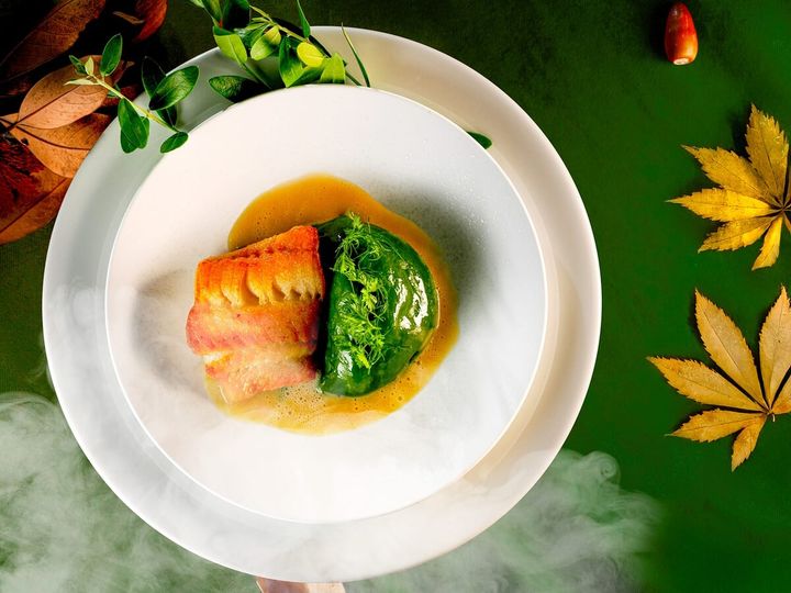 ディナープログラム「森羅のフィナーレ－Nature’s Finale」魚料理