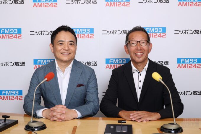 峯村健司、松本秀夫アナウンサー