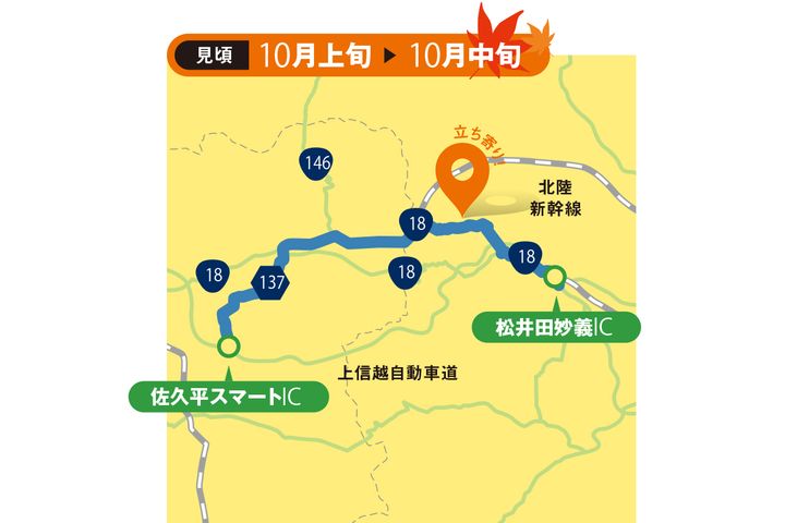 【紅葉2025】関東・甲信越エリアの絶景紅葉ルート4選