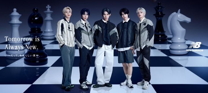 TOMORROW X TOGETHERメンバーの中で“頭脳派”は誰？「チェス」がテーマのNew Balance新ビジュアル公開