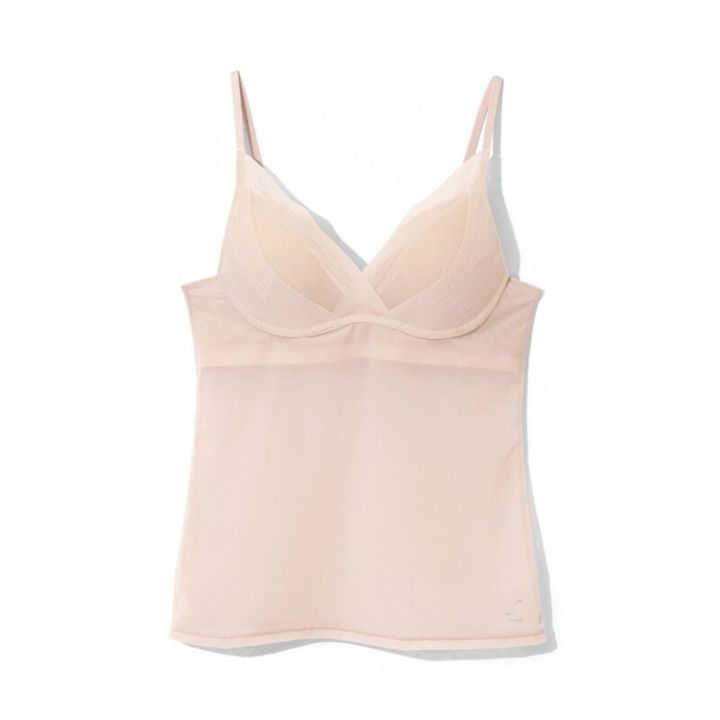 シアーカップ付きキャミソール1万450円（エス バイ スロギー／トリンプ お客様相談室）