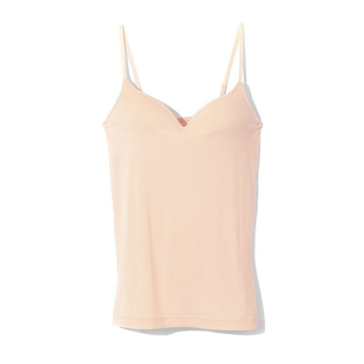 なめらかブラキャミソール1990円（無印良品 銀座）