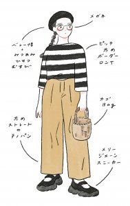 チノパンコーデ【FUDGENA:aya.mの街で見かけたおしゃれさん vol.37】