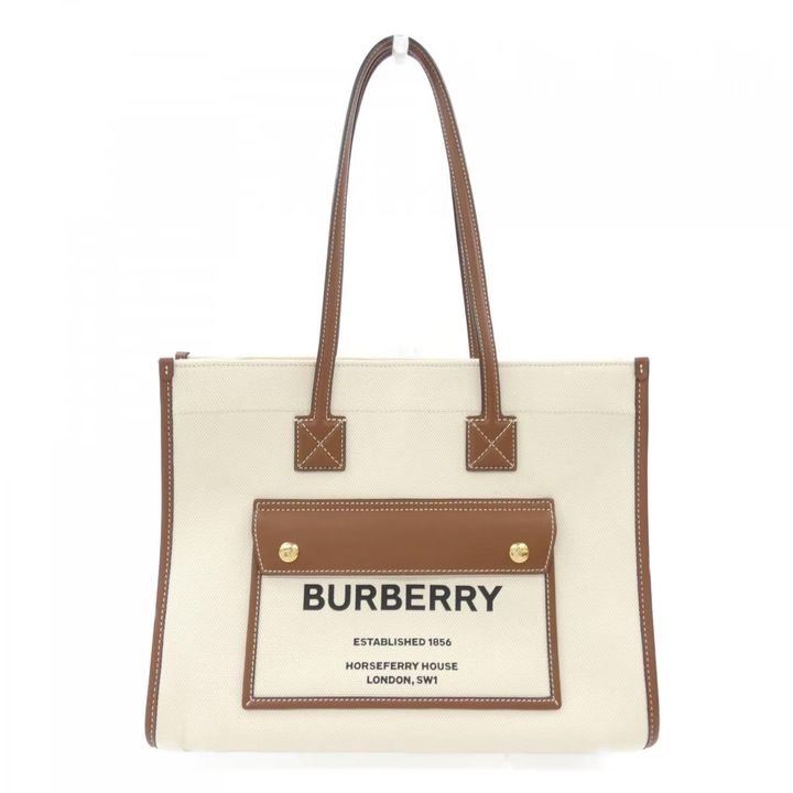 バーバリーのスモール フレヤトート